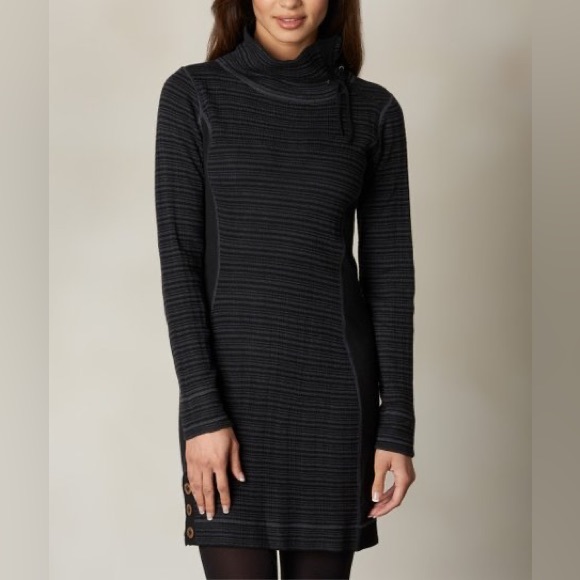 Prana Kelland Wool Blend Sweater Dress - Picture 2 of 14
